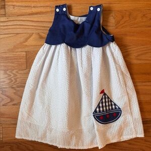 Smockingbird Sailboat Dress